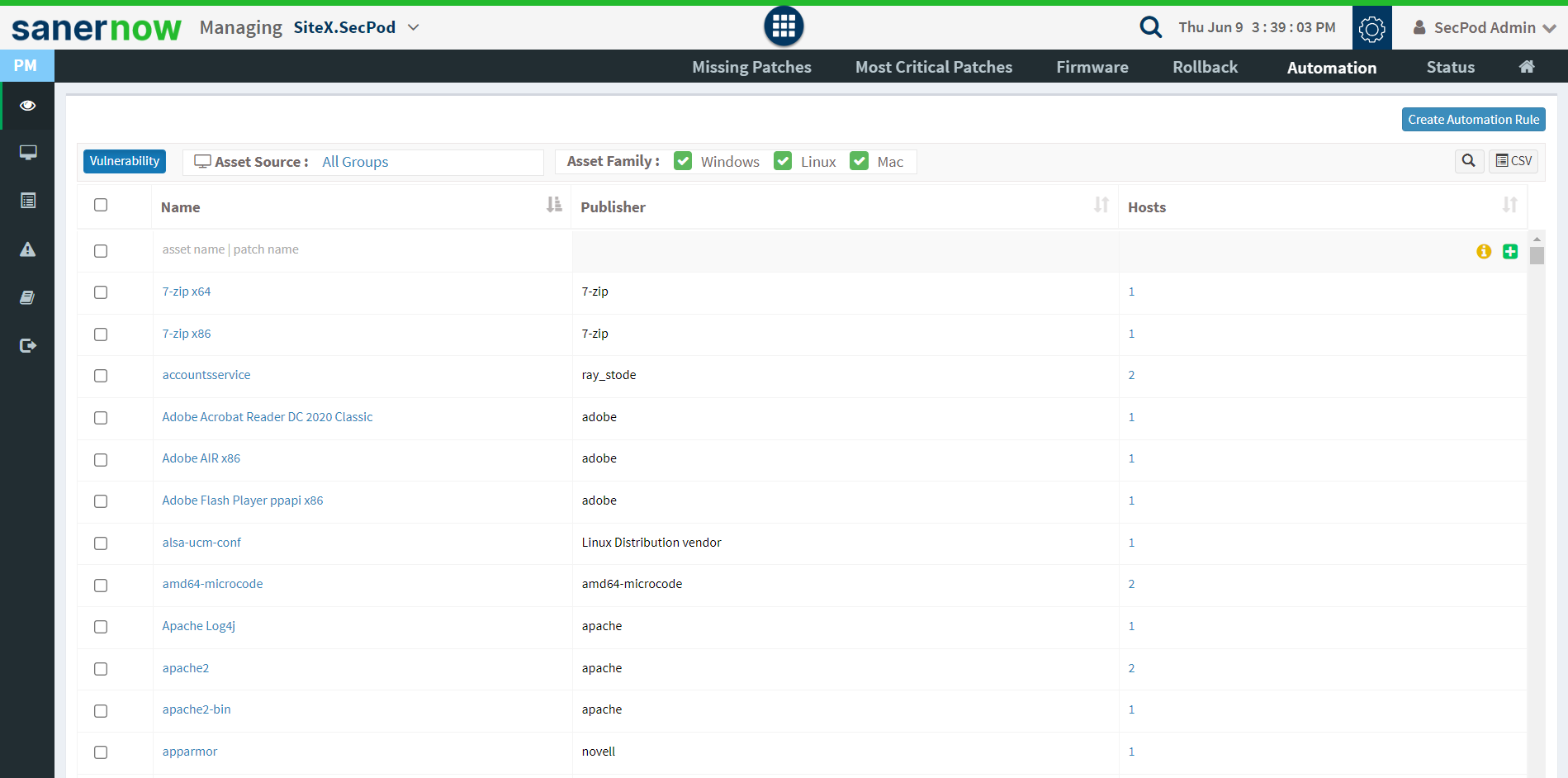 What is patch management automation